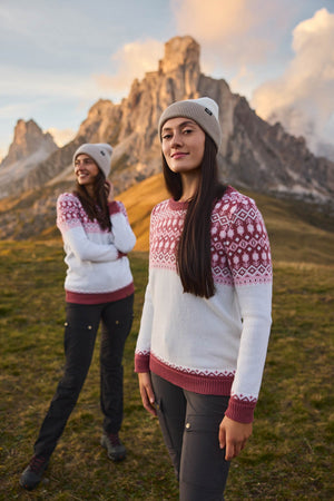 Svalbard Knit Sweater - Rose