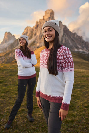 Svalbard Knit Sweater - Rose
