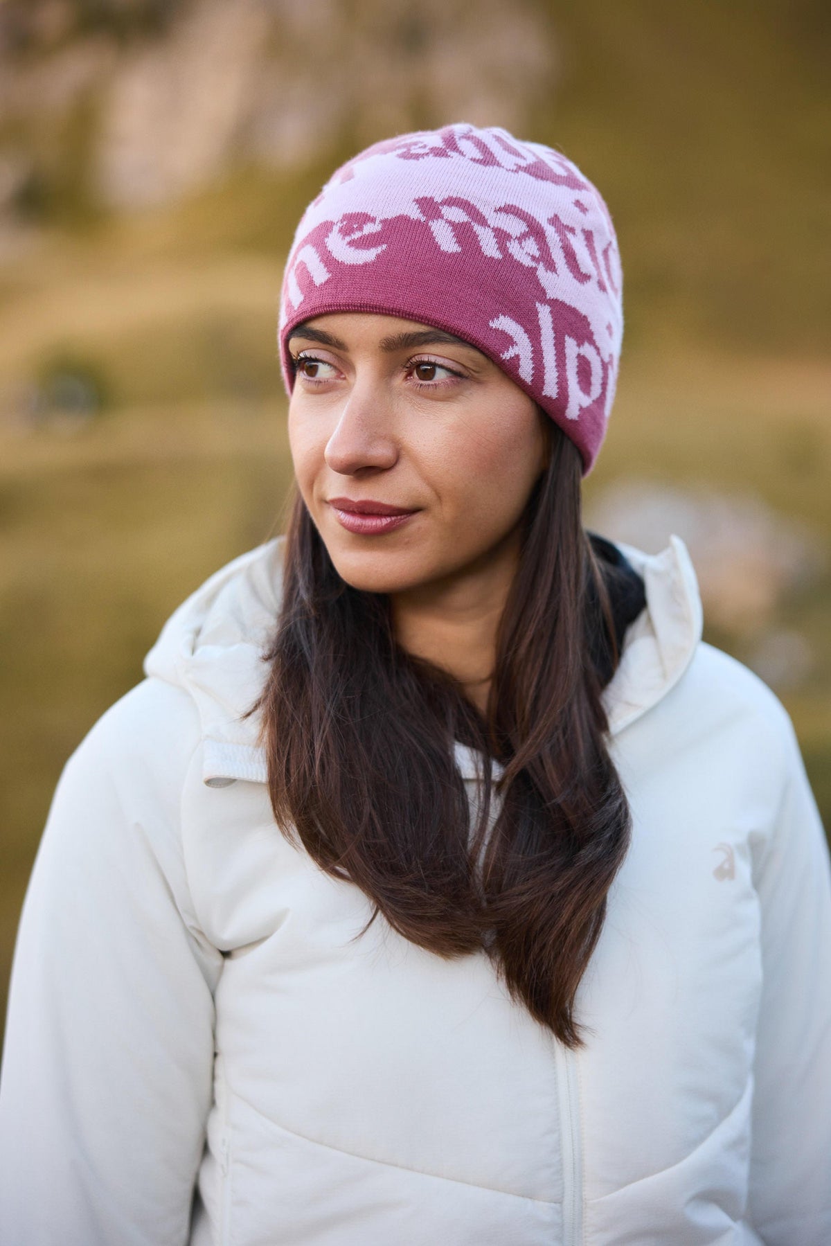 Logo Beanie Rose