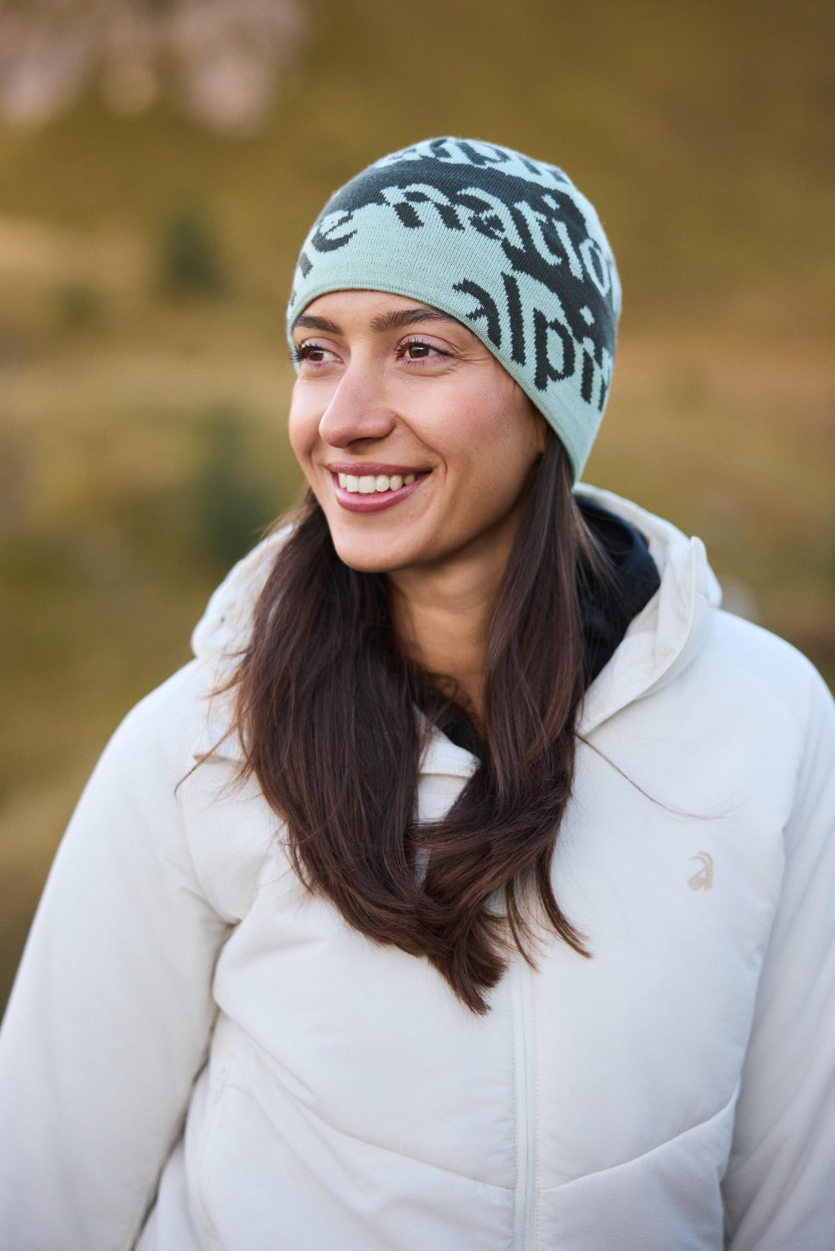 Logo Beanie Forest Green
