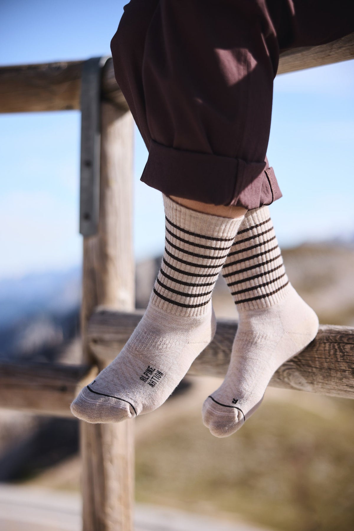 Abisko Merino Socks - Mocha