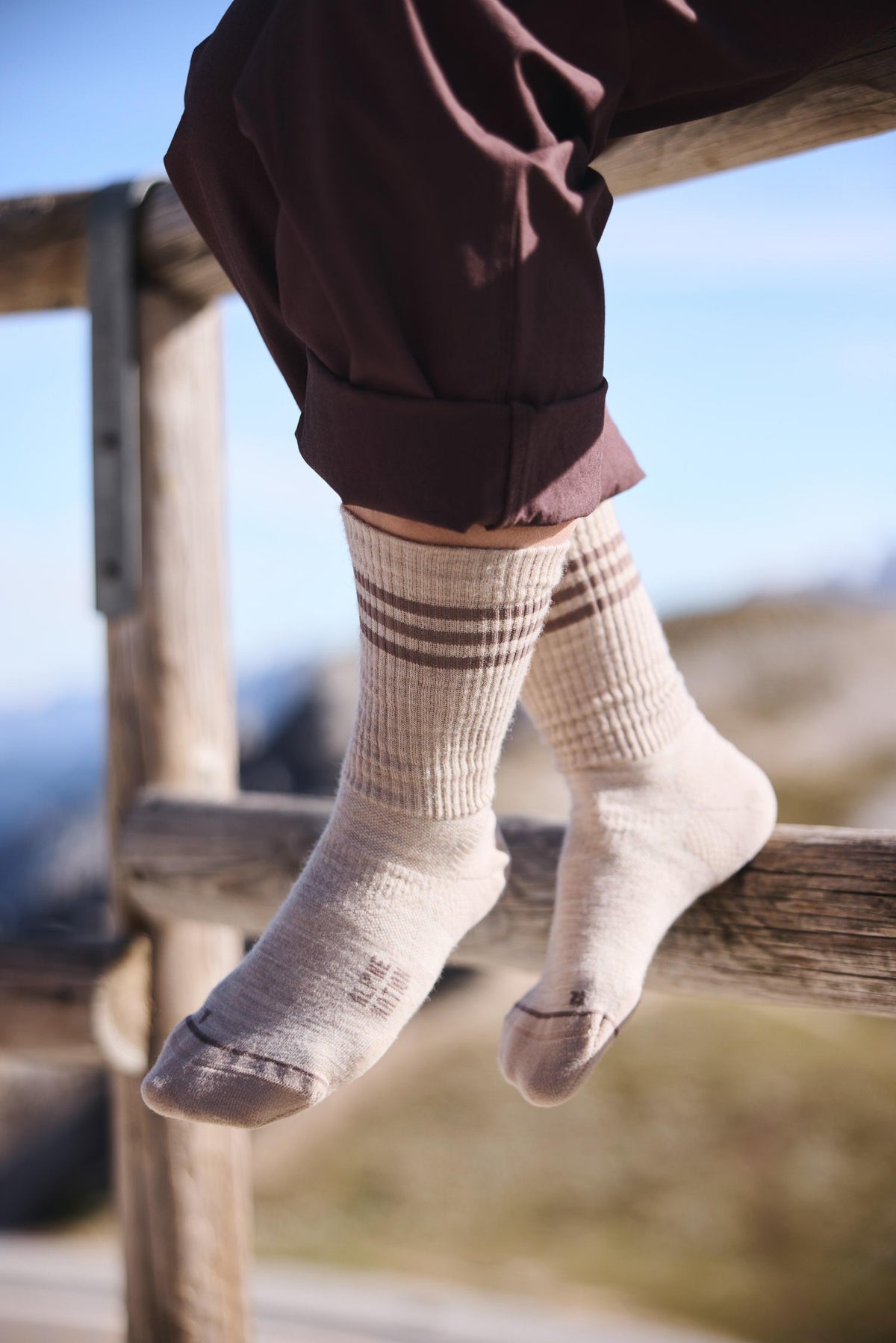 Abisko Merino Socks - Dune