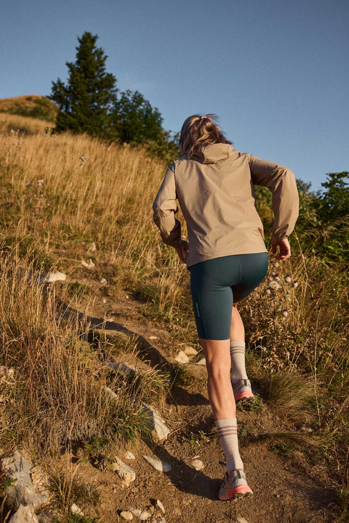 Summit Biker Pocket Shorts Deep Teal