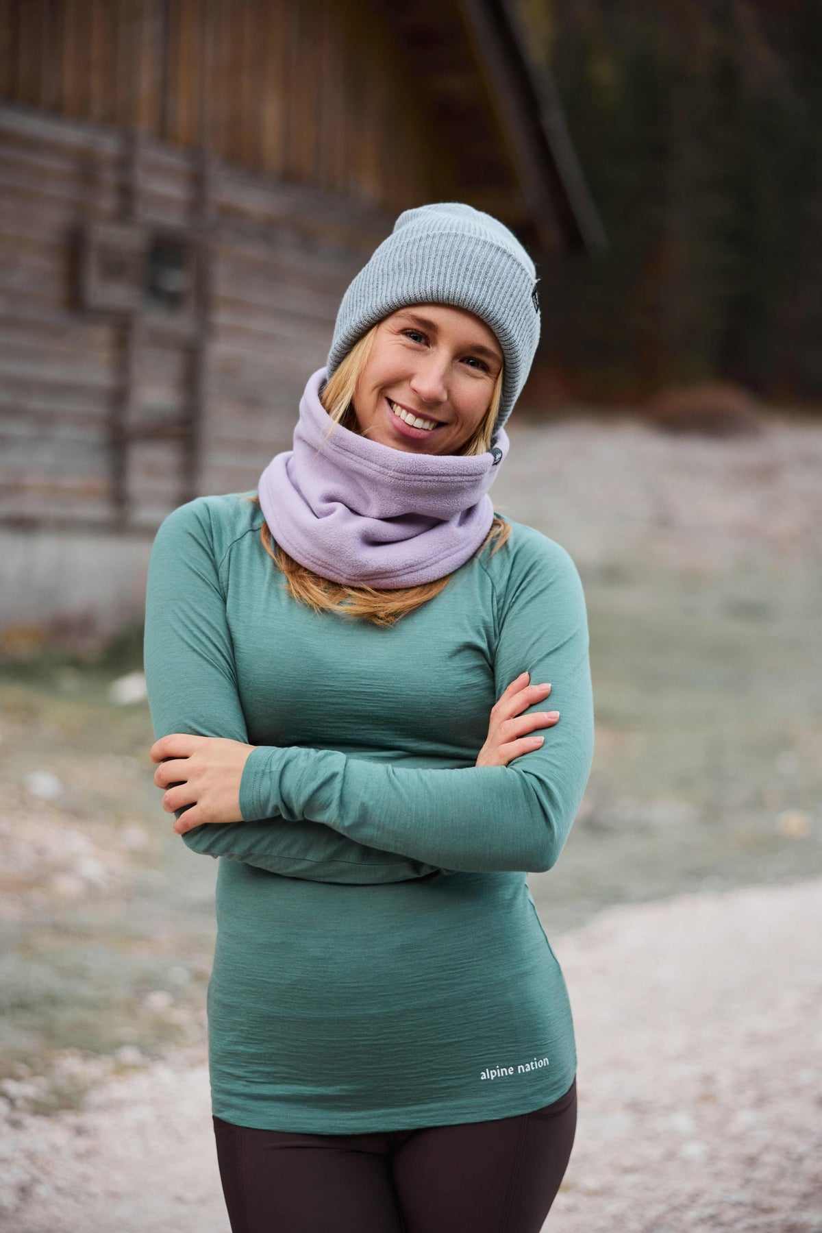 Merino Long Sleeve Tee Sage