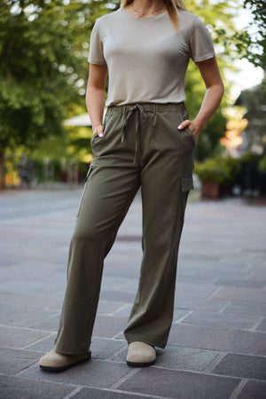 Nomad Canvas Pants - Olive