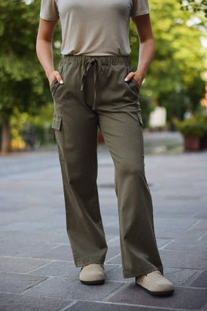 Nomad Canvas Pants - Olive