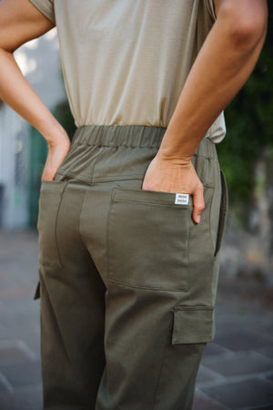Nomad Canvas Pants - Olive