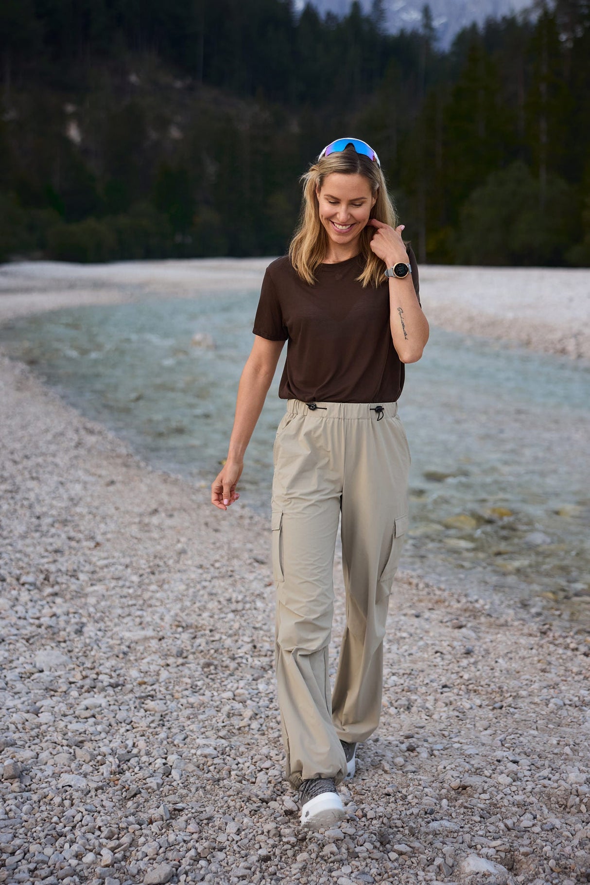 Parachute pants - Sand