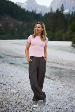 Parachute pants - Umber