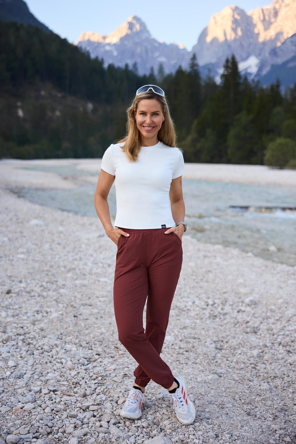 Riva Ribbed T-shirt - Zenith