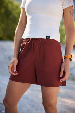 Voyager Shorts - Terracotta