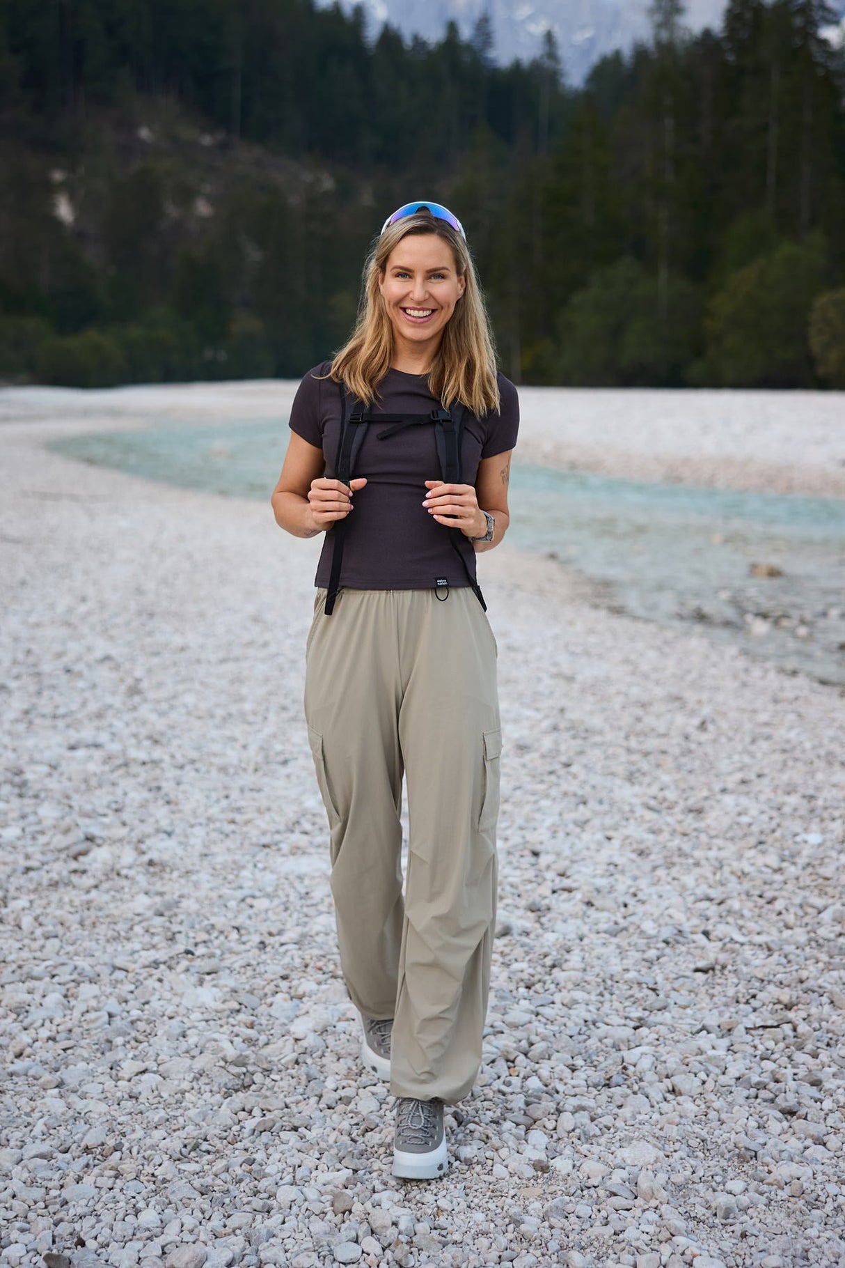 Parachute pants - Sand
