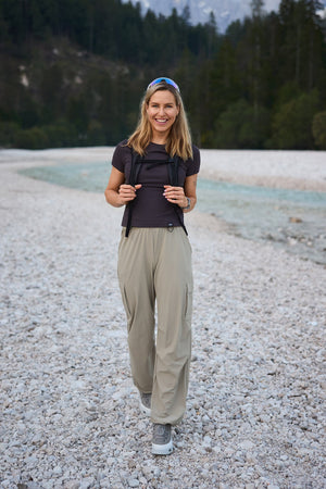 Parachute pants - Sand