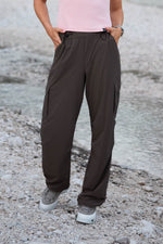 Parachute pants - Umber