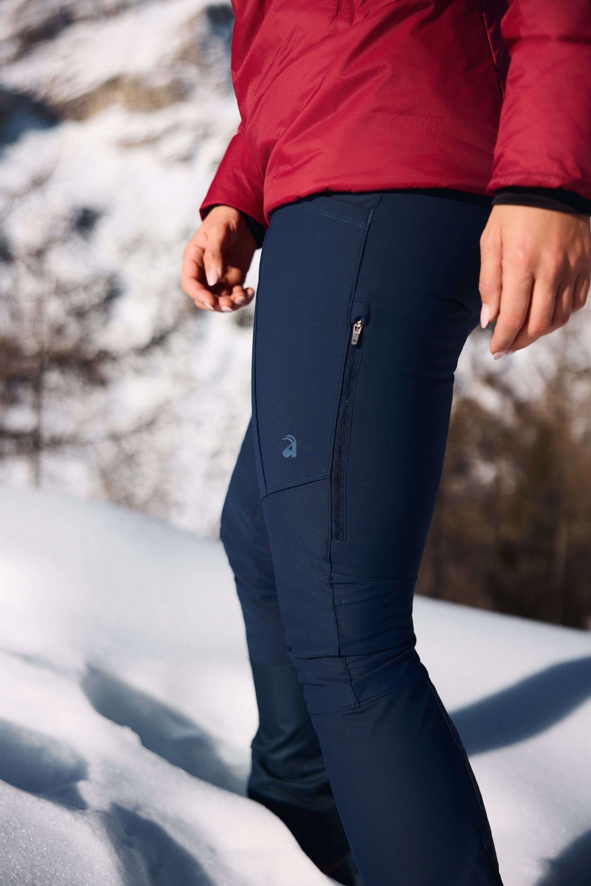 APEX Winter Pocket Leggings Navy