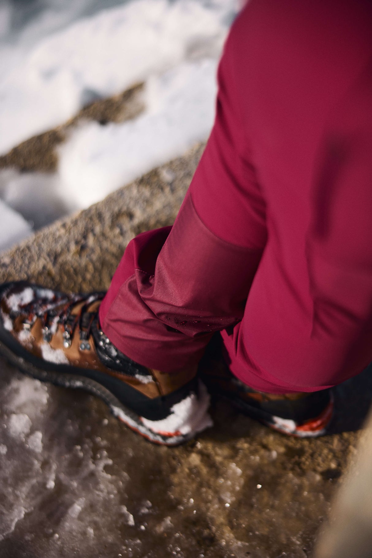 APEX Winter Pocket Leggings Magenta
