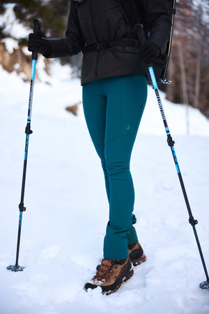 APEX Winter Pocket Leggings Teal Green