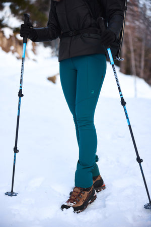 APEX Winter Pocket Leggings Teal Green