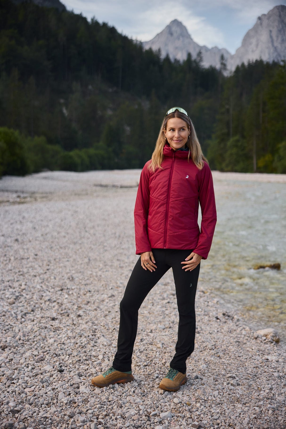 Elevate Insulated Jacket - Ruby