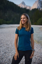 Summit Short Sleeve Tee Ocean Blue