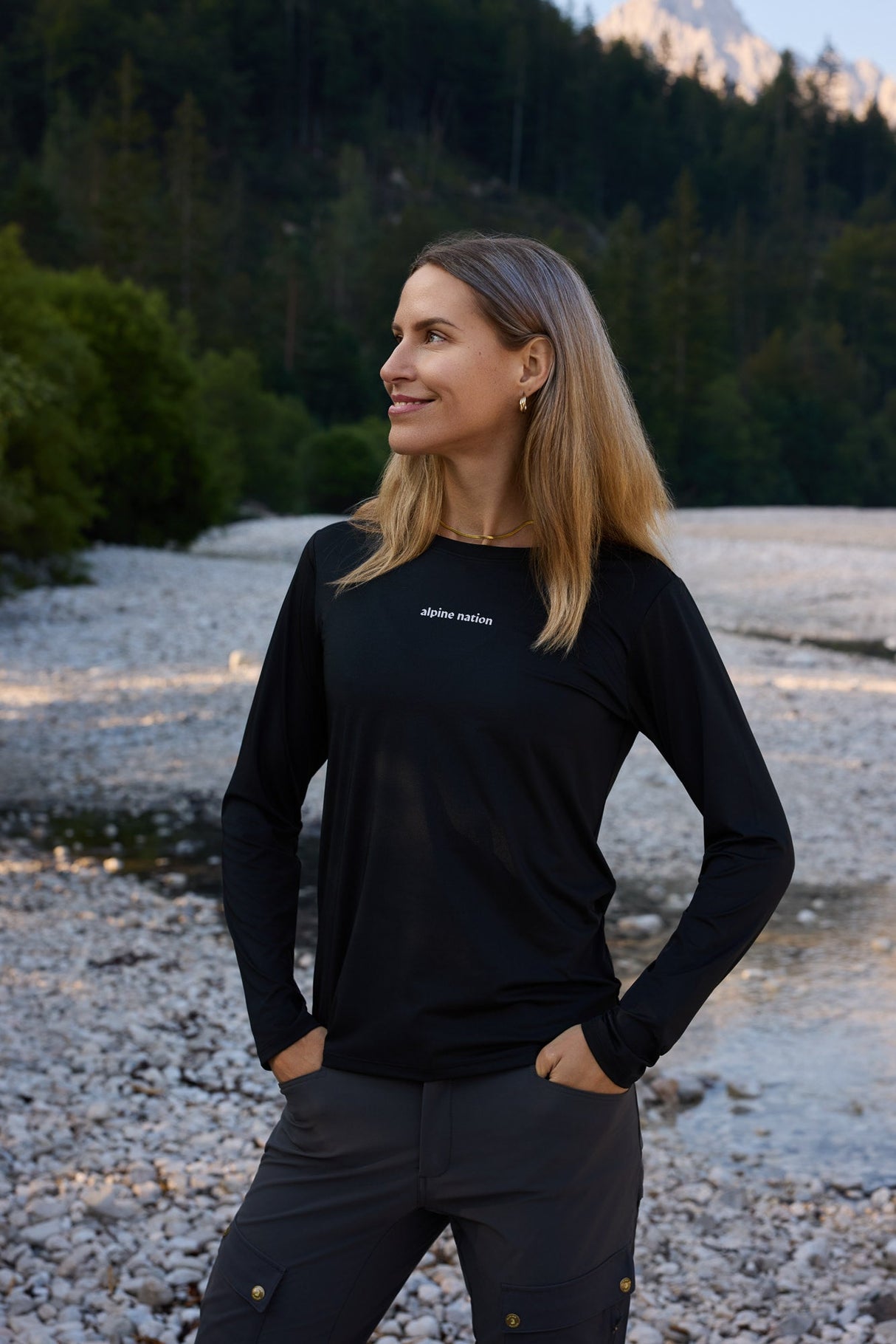 Drift Air Long Sleeve Tee Eclipse