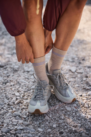 Seceda Light Merino Crew Socks Lily