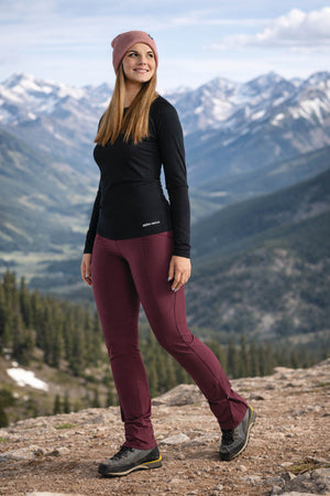 Altitude Pants Aubergine