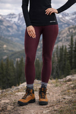 Rise Thermo Pocket Leggings Mulberry