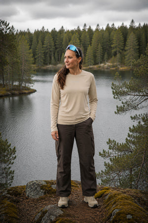 Drift Air Long Sleeve Tee Clay