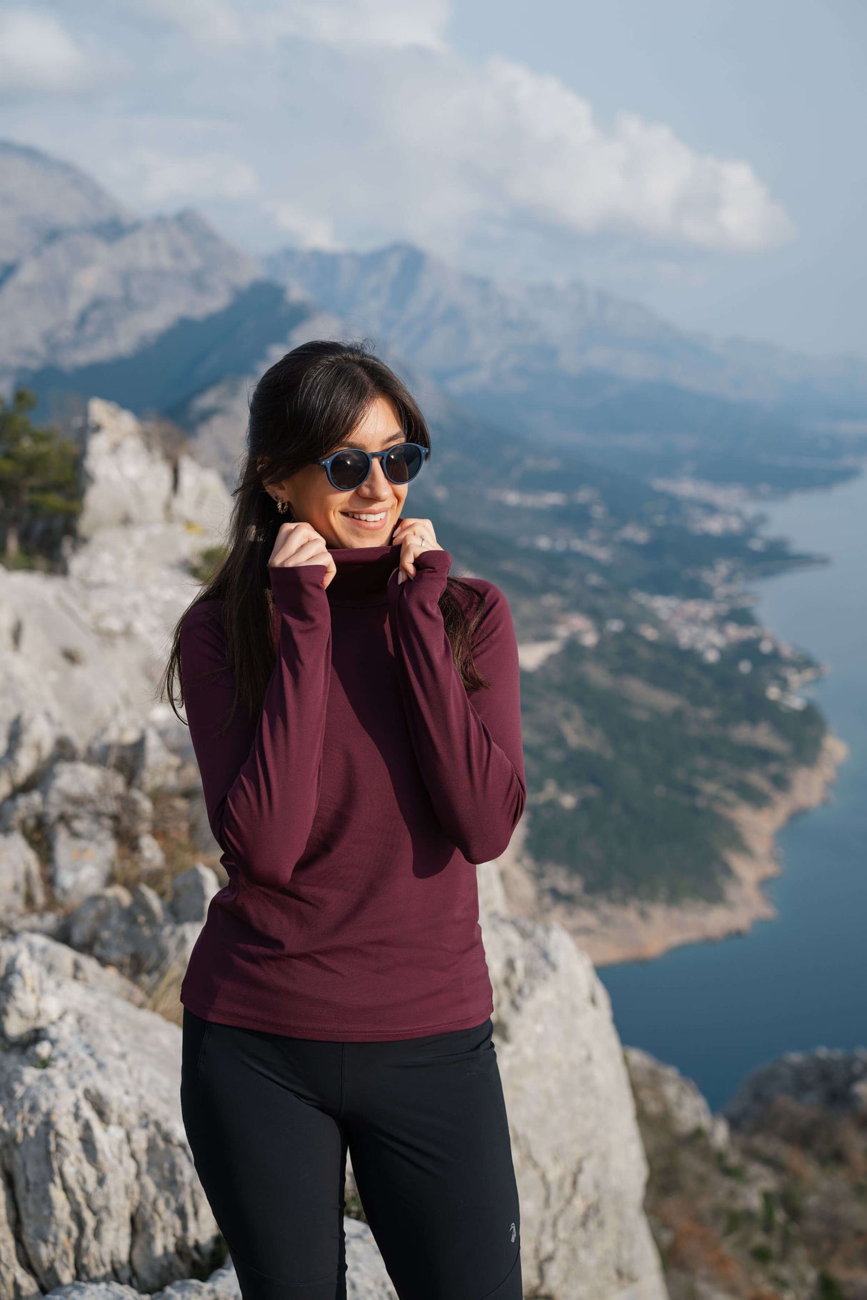Momentum Sweater Mulberry