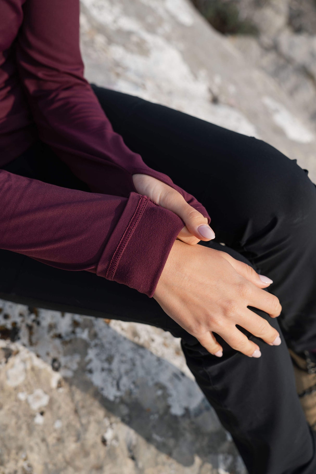 Momentum Sweater Mulberry