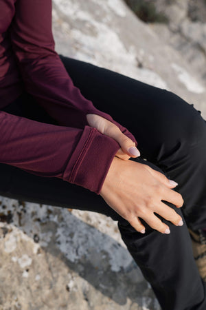 Momentum Sweater Mulberry