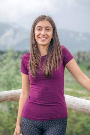 Summit Short Sleeve Tee Wild Berry