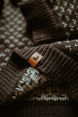 Seceda Knit Sweater - Mocha