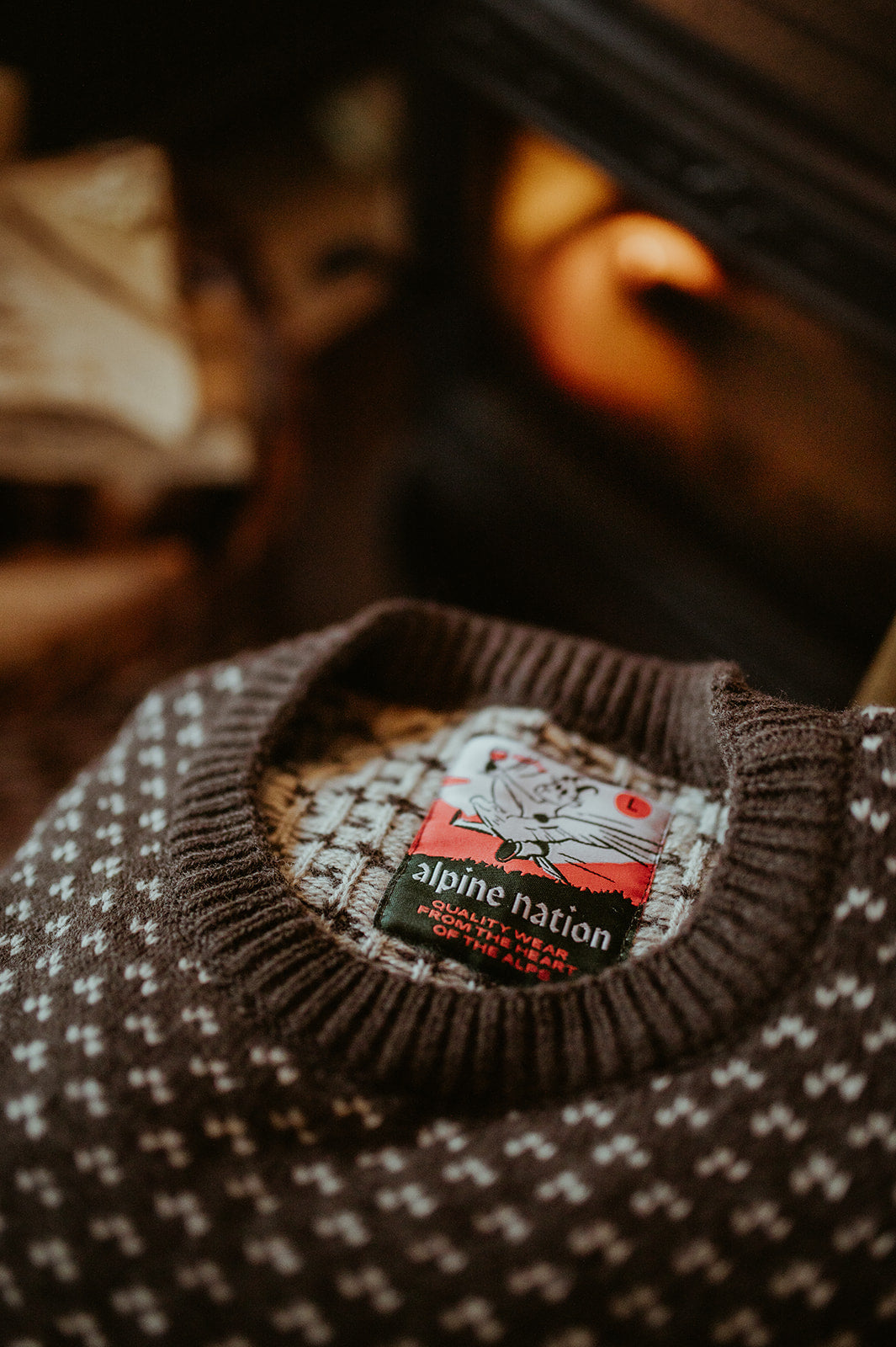 Seceda Knit Sweater - Mocha