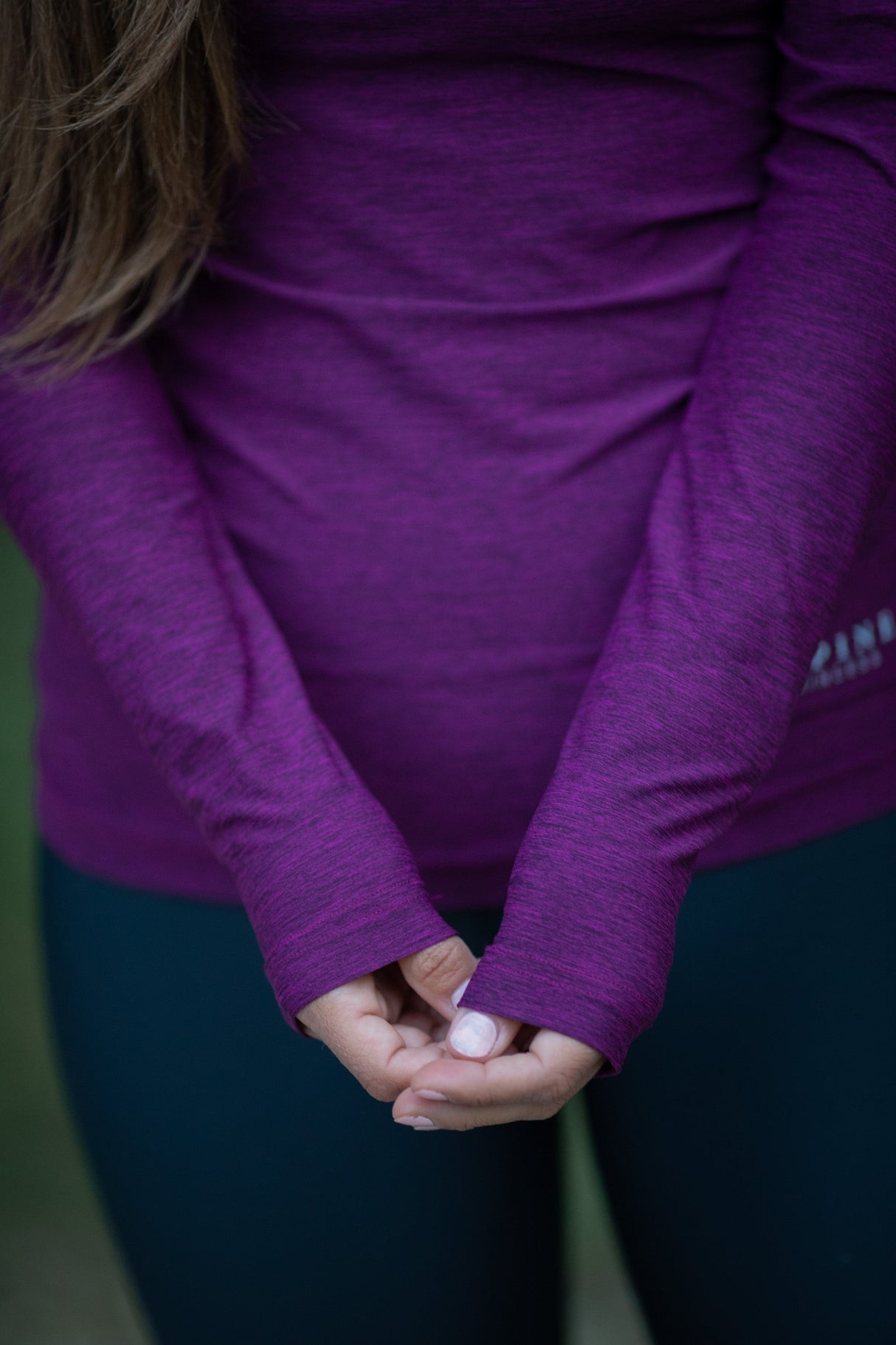 Summit Long Sleeve Tee Wild Berry